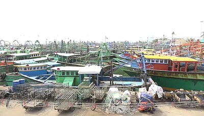 சுழல் காற்று எதிரொலி: தூத்துக்குடி மீனவர்கள் கடலுக்குச் செல்லவில்லை